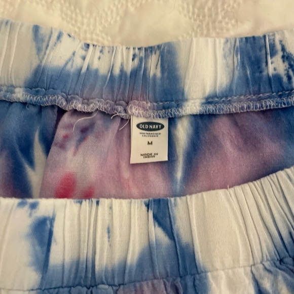 Boho style Hand crafted tie dyed off the shoulder top - Picture 4 of 7